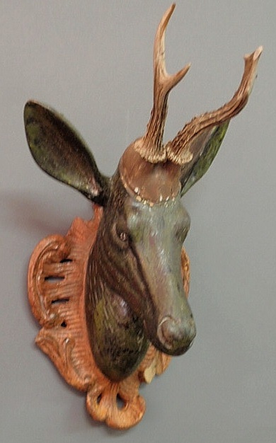 Continental carved and paint