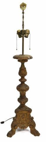 CONTINENTAL CARVED CANDLE PRICKET