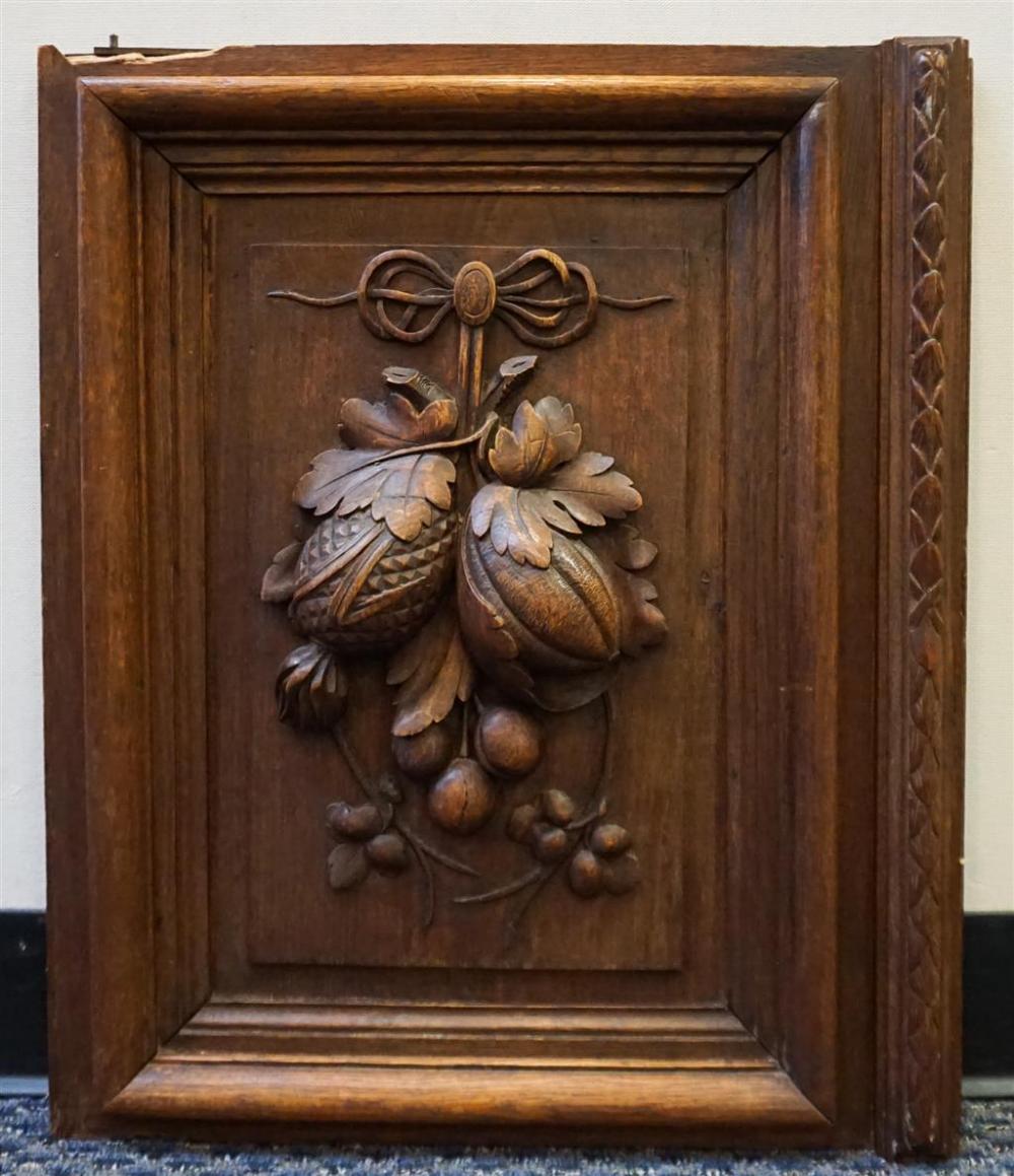 CONTINENTAL CARVED FRUITWOOD
