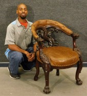 CONTINENTAL CARVED GARGOYLE WO