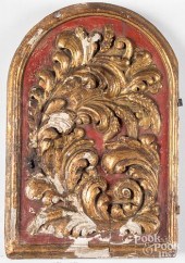 CONTINENTAL CARVED GILTWOOD DO