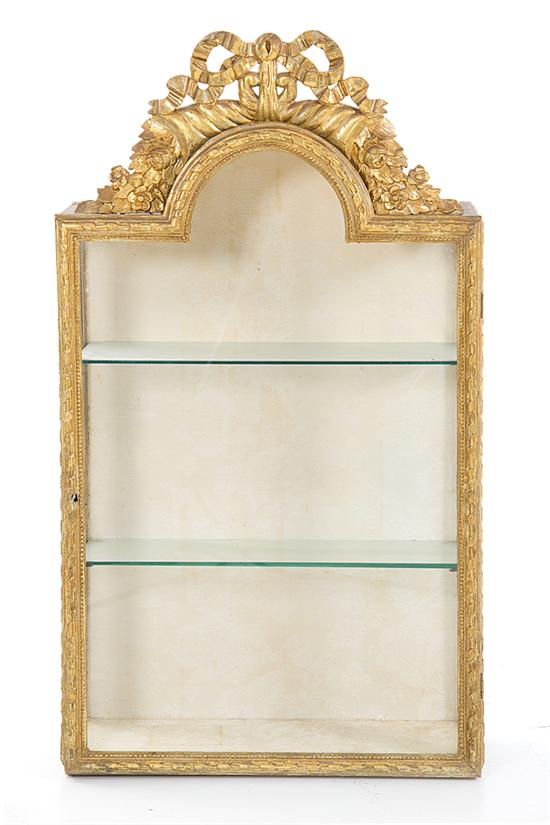 Continental carved giltwood hanging
