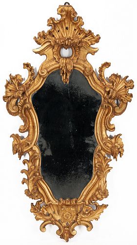 CONTINENTAL CARVED GILTWOOD