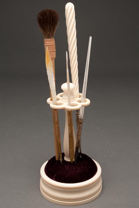 Continental carved ivory