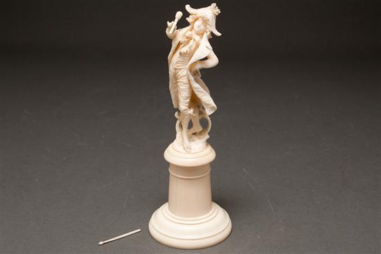 Continental carved ivory figure
