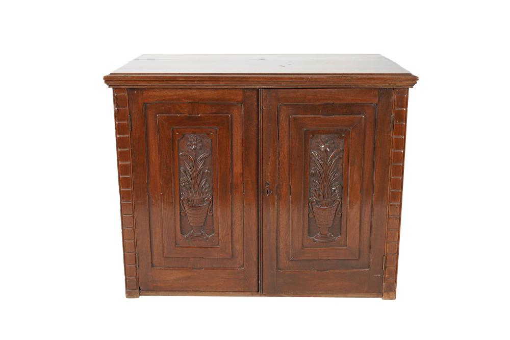 CONTINENTAL CARVED MAHOGANY