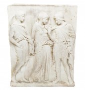 CONTINENTAL CARVED MARBLE RELI