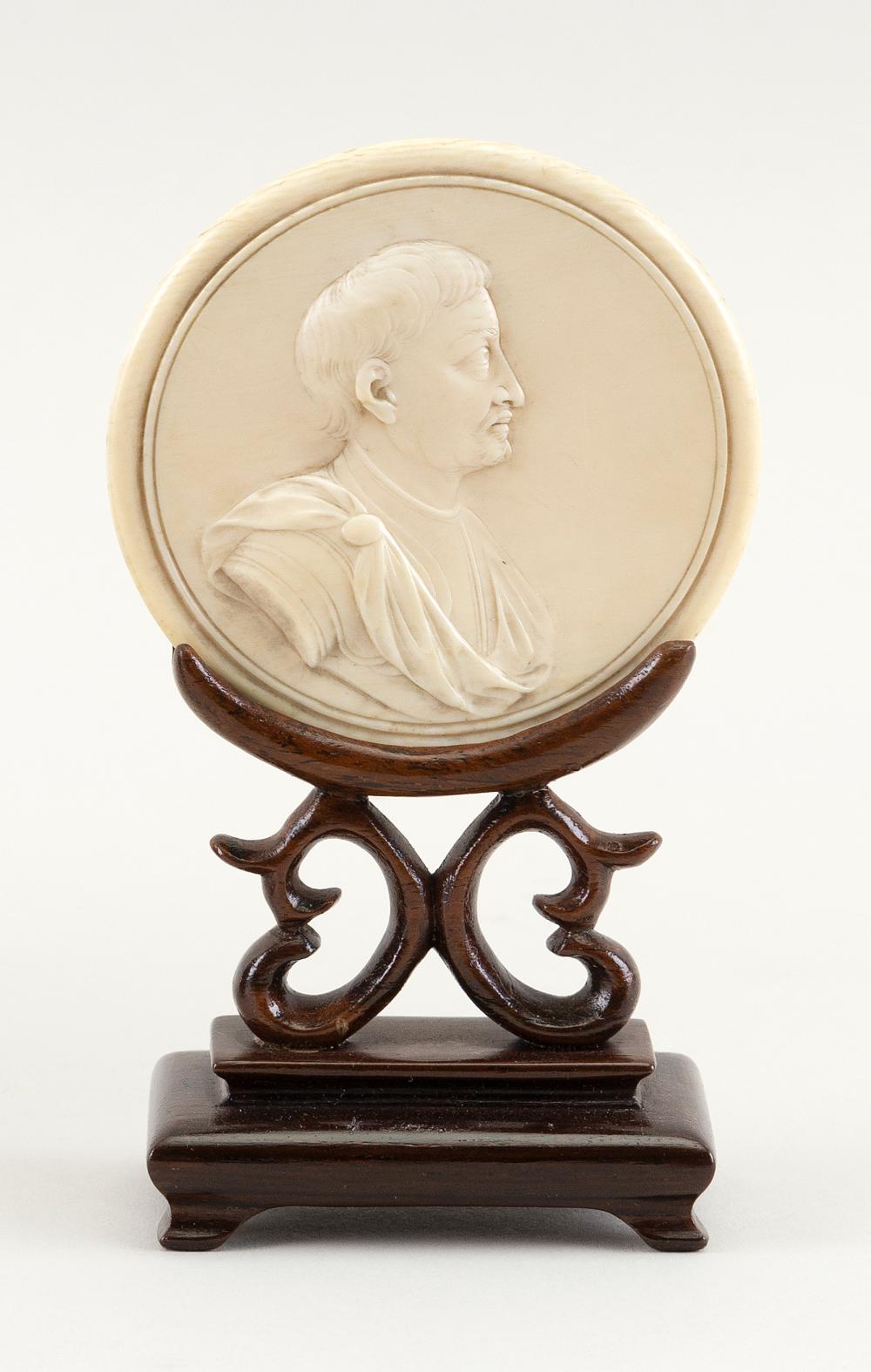 CONTINENTAL CARVED MEDALLION