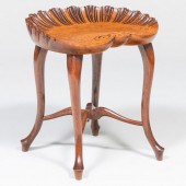 CONTINENTAL CARVED OAK SHELL-F