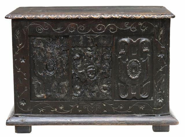 CONTINENTAL CARVED OAK STORAGE