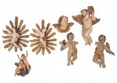CONTINENTAL CARVED POLYCHROME