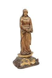 CONTINENTAL CARVED, POLYCHROME