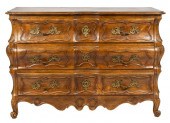 CONTINENTAL CARVED WALNUT BOMB