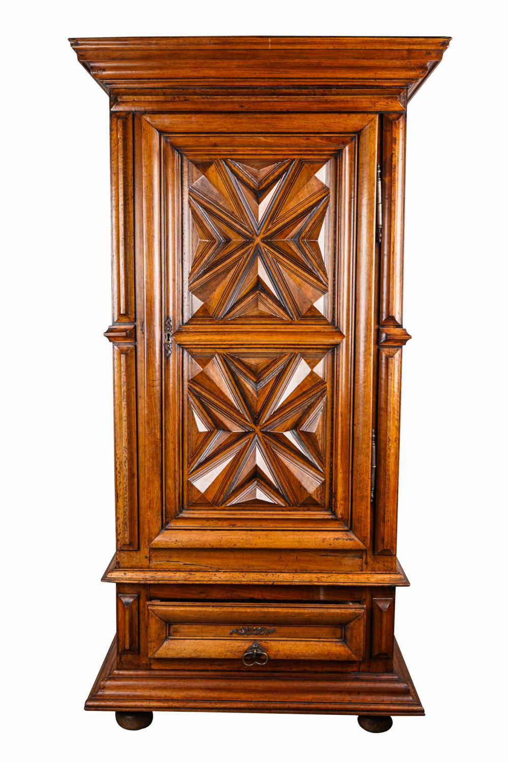 CONTINENTAL CARVED WALNUT