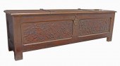 CONTINENTAL CARVED WALNUT COFF