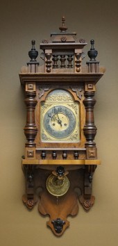 CONTINENTAL CARVED WALNUT HANG