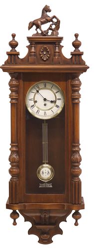 CONTINENTAL CARVED WOOD REGULATOR