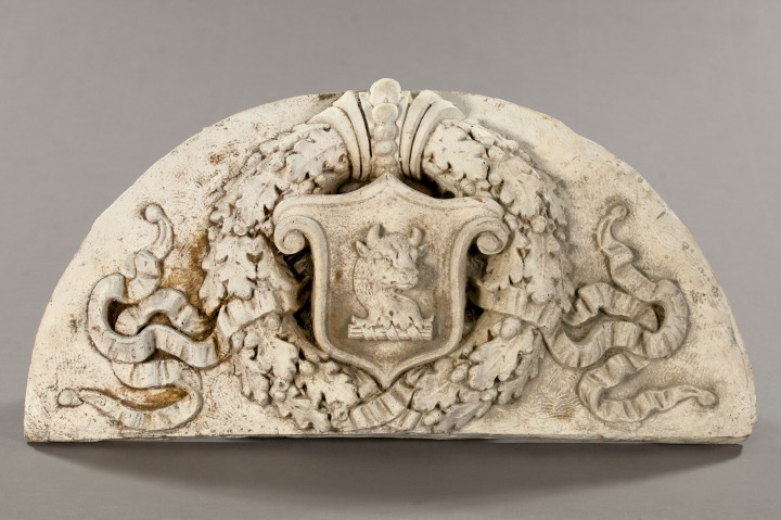 Continental Cast-Plaster Armorial
