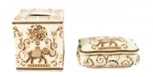CONTINENTAL CERAMIC TISSUE BOX