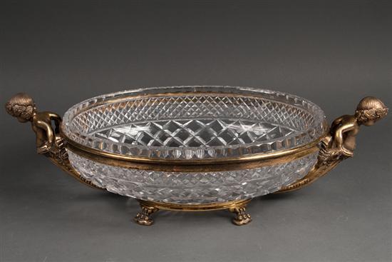 Continental chased brass and cut