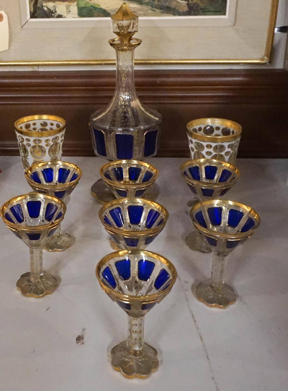 CONTINENTAL COBALT AND GILT