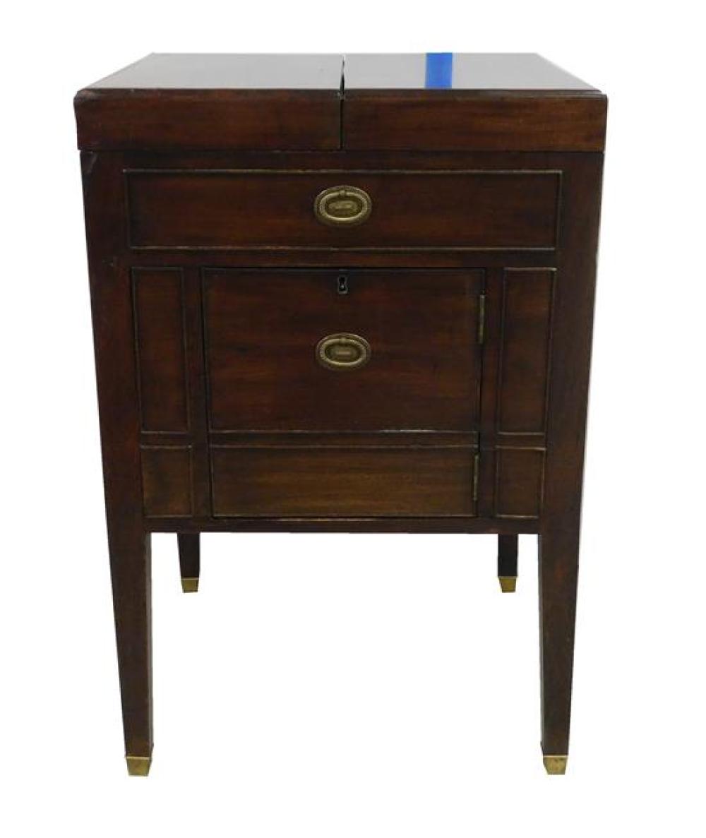 CONTINENTAL COMMODE/ WASHSTAND,