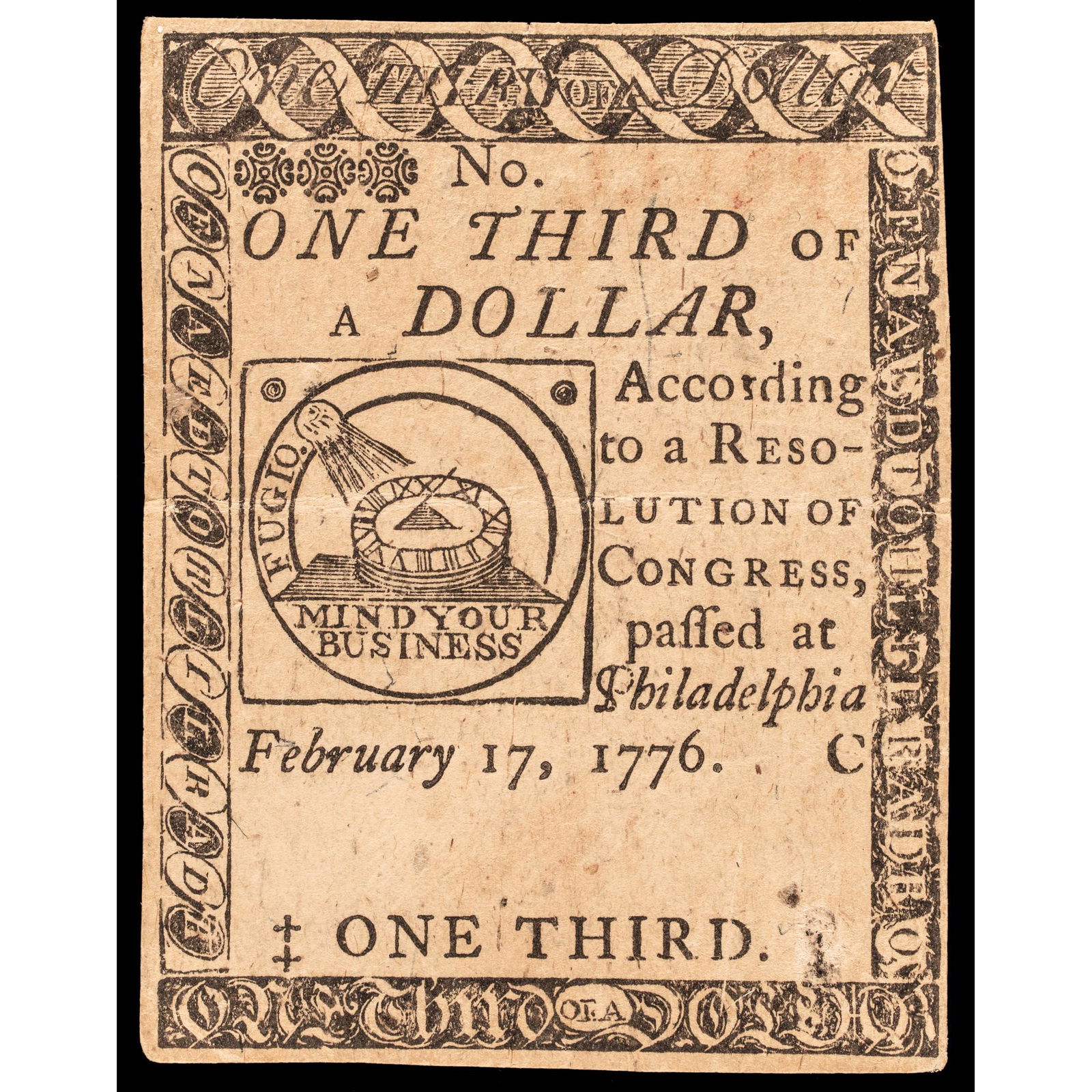 CONTINENTAL CONGRESS. FEB. 17, 1776