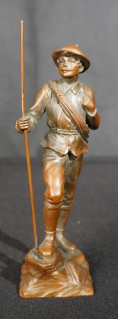 CONTINENTAL COPPER ALLOY FIGUR