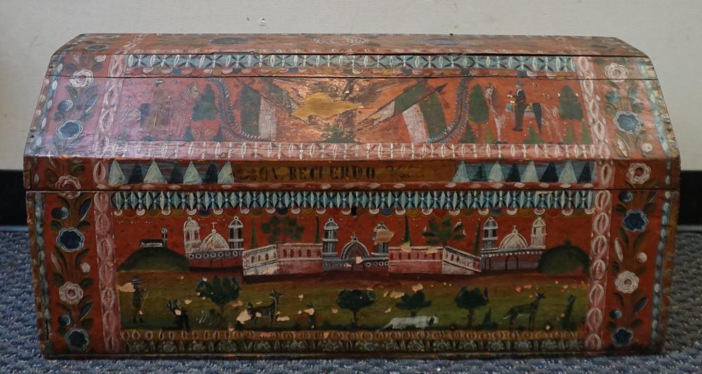 CONTINENTAL DECORATED WOOD DOME TOP
