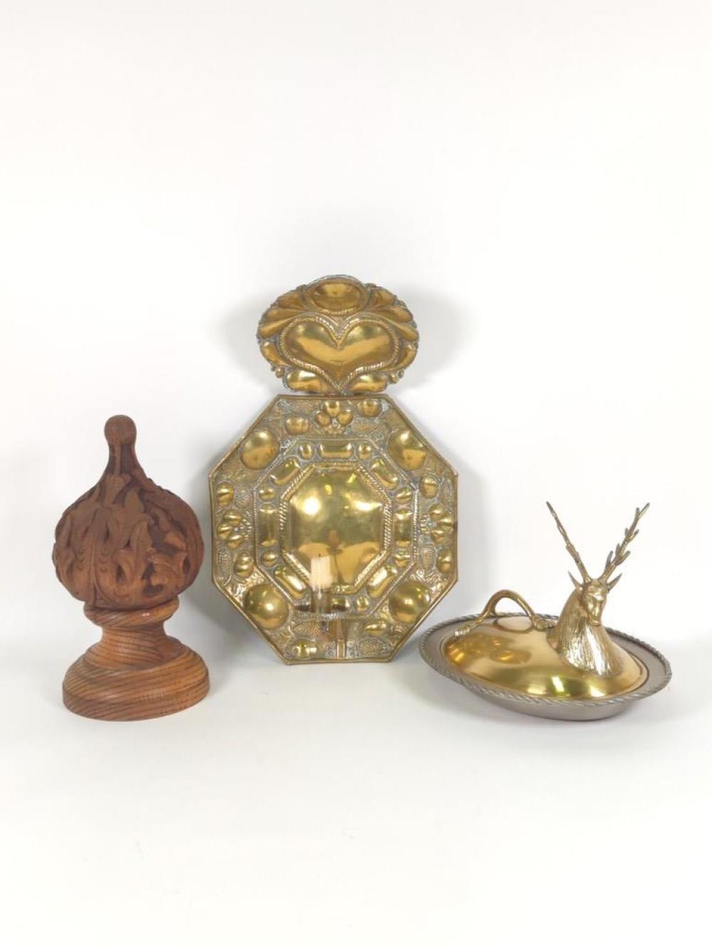CONTINENTAL DECORATIVE ITEMS, 3PC.;
