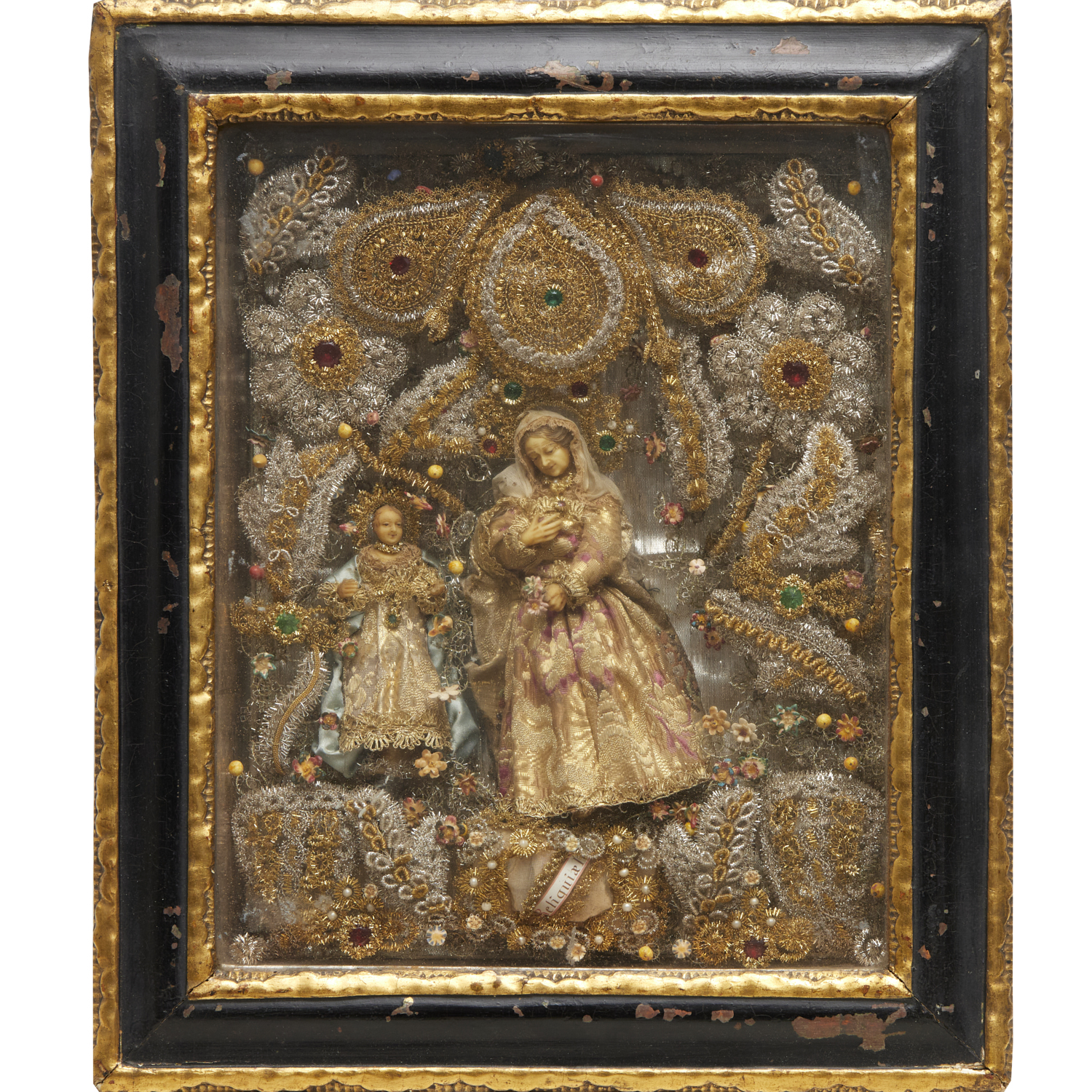 CONTINENTAL DEVOTIONAL DIORAMA 19th