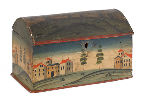 Continental dome lidded storage box