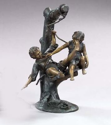 Continental Double-Patinated Bronze