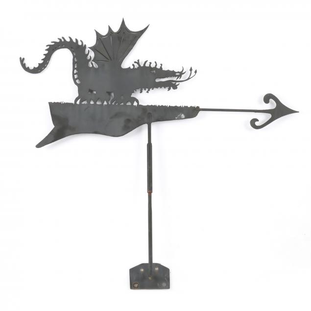 CONTINENTAL DRAGON WEATHERVANE Late