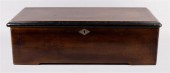 CONTINENTAL EBONIZED WOOD CYLI