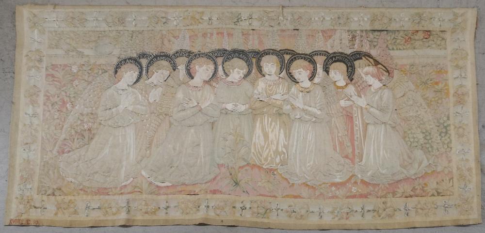 CONTINENTAL EMBROIDERED TAPESTRY,