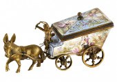 CONTINENTAL ENAMEL & GILT META