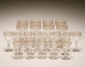 Continental etched crystal ste