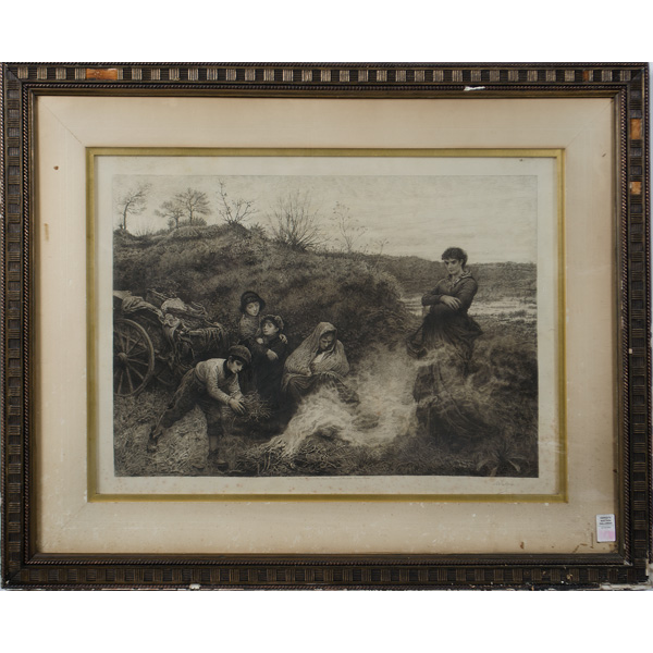 Continental Etching British 19th