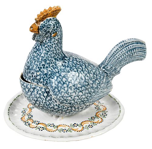 CONTINENTAL FAIENCE CHICKEN