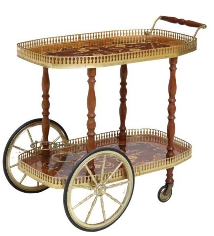CONTINENTAL FLORAL MARQUETRY