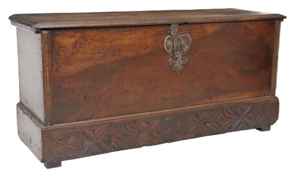 CONTINENTAL FOLIATE CARVED
