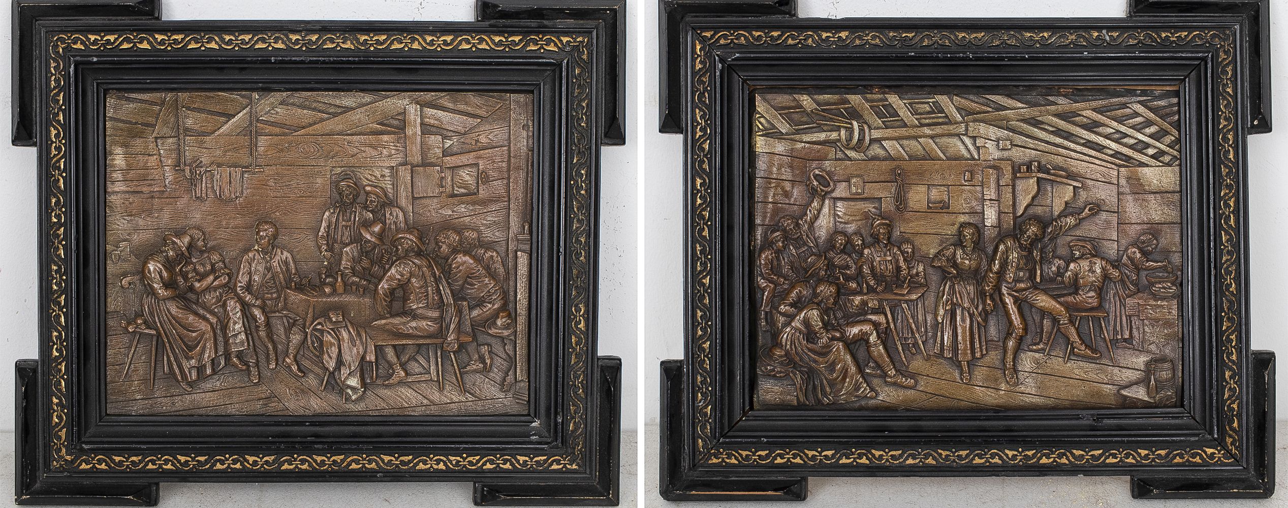 CONTINENTAL FRAMED RELIEF PUB