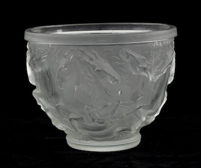 Continental Frosted Glass Bowl of
