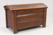 Continental Fruitwood Coffer,