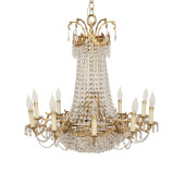 CONTINENTAL GILT AND CRYSTAL T