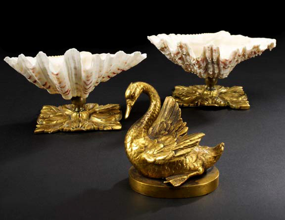 Continental Gilt-Bronze Figure of a