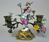 Continental gilt-bronze mounte