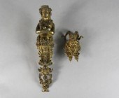 CONTINENTAL GILT BRONZE MOUNTS