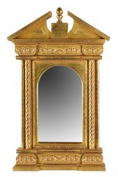 CONTINENTAL GILT & CARVED WOOD